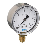 Manomètres à tube de Bourdon